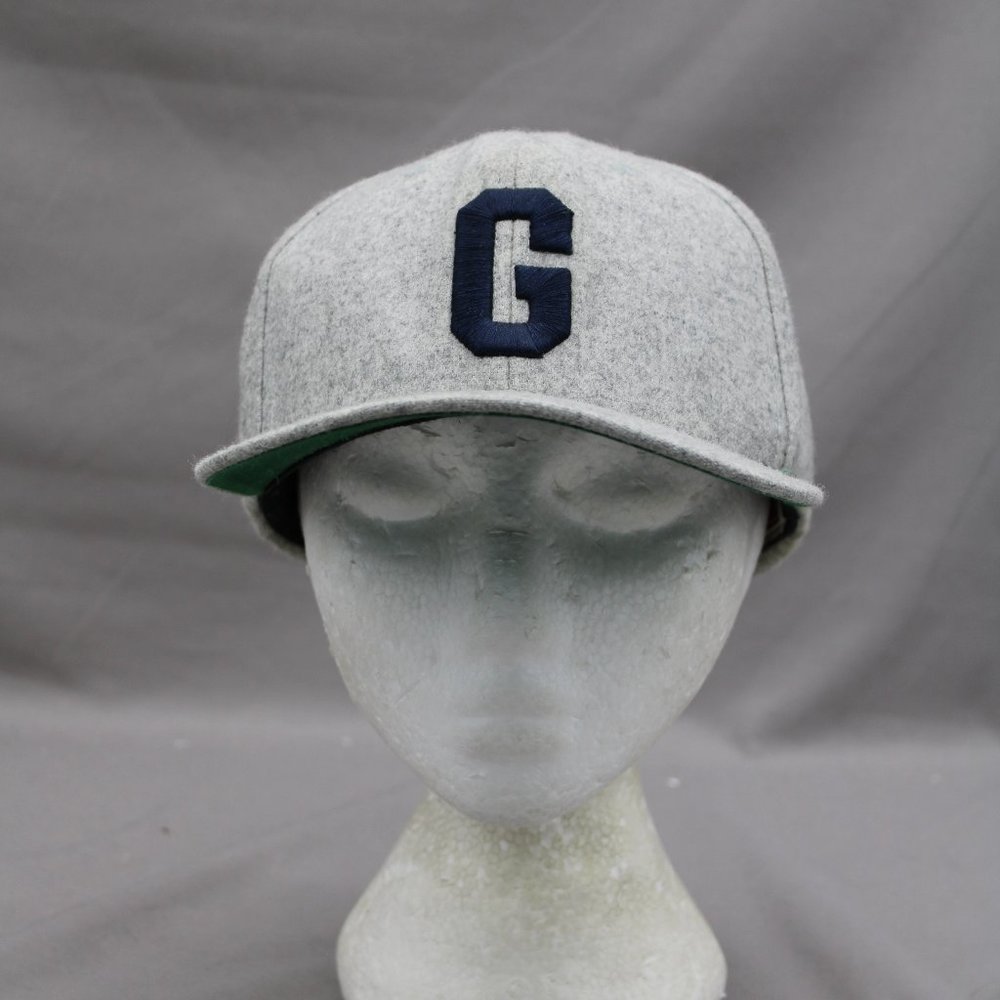 Georgetown Hoyas Hat (VTG) - Big G Metlon Hat by American Needle -Adult Snapback